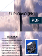 Diapositivas de Quimica El Plomo