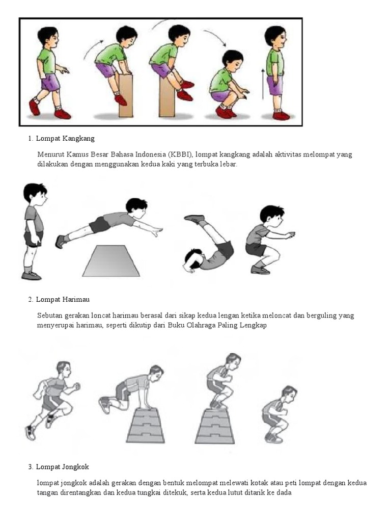 3 Macam Lompat | PDF