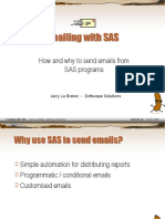 Emailing With SAS: How and Why To Send Emails From SAS Programs