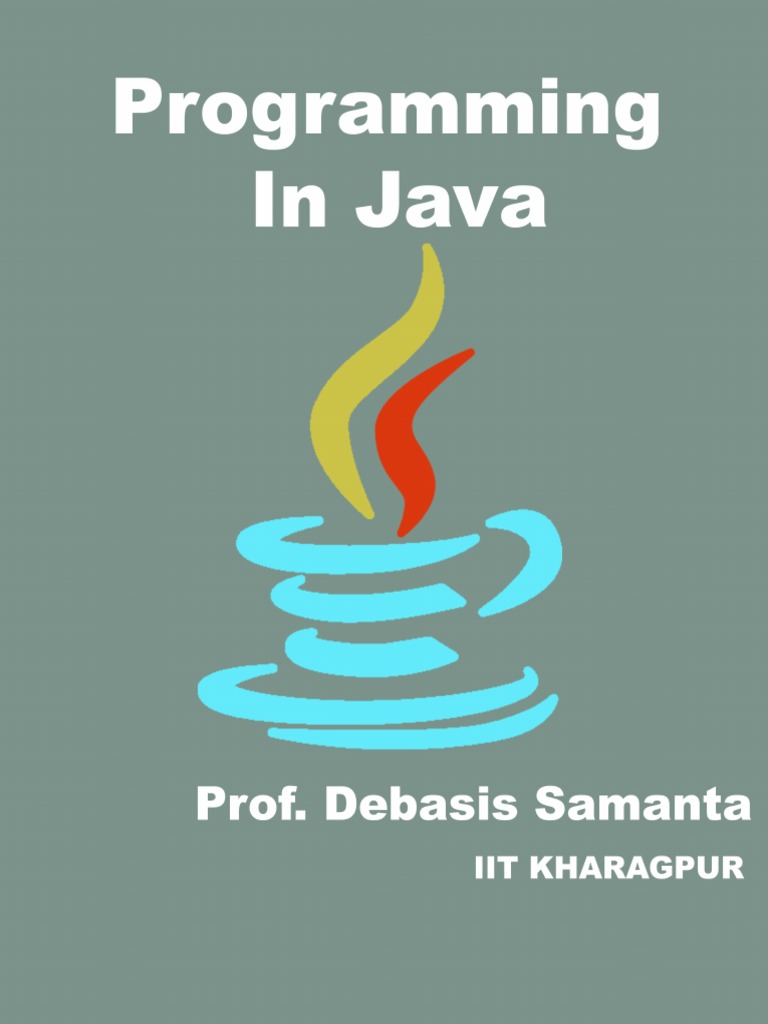 NPTEL Java Lecture Book | PDF | Class (Computer Programming) | Method ...