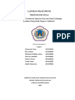 Laporan Praktikum Teknologi Gula Sirup Sari Pepaya California, Kelompok 3