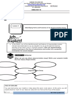 Lesson 2 Identifying Parts and Features of An Argumentative Essay