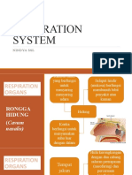 RESPIRATION SYSTEM