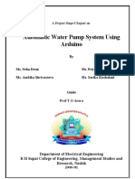 Auto Water Pump Insem Report