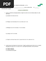 Prova Sexto 40 Pontos