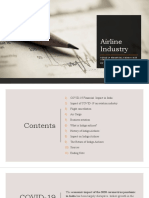 Airline Industry: Covid-19 Financial Crises Case Study. by Adithya Rengaraj, O3, Sigma