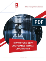 Article - How to Turn GDPR Compliance into an Opportunity