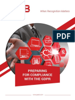 Article - Preparing For Compliance With The GDPR