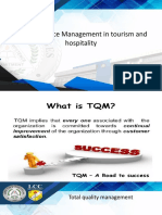 Quality Service Management in Tourism and Hospitality