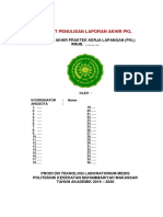 Format Penulisan Laporan