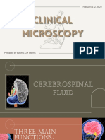 Clinical Microscopy - Other Body Fluids