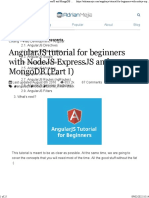 AngularJS Tutorial For Beginners With NodeJS ExpressJS and MongoDB (Part I) Adrian Mejia Blog