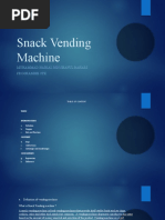 Snack Vending Machine: Muhammad Haikal Bin Shaful Bahari Programme STK