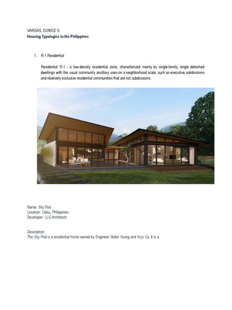 Housing Designs in the Philippines | PDF | Building | Home