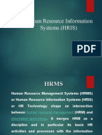 Human Resource Information Systems (HRIS)