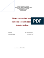 Mapa Conceptual de Sectores Economicos