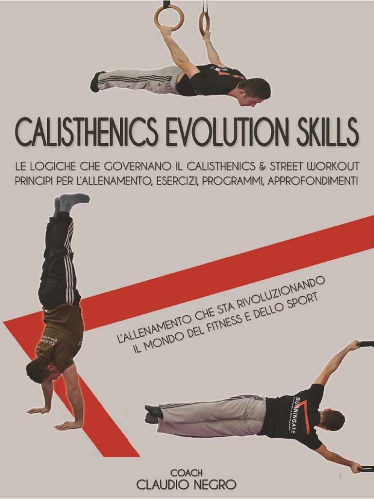Burningate Calisthenics Evolution Skills | PDF
