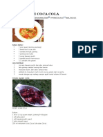Download Resep Ayam Coca Cola by Adi Setiawan SN55786057 doc pdf