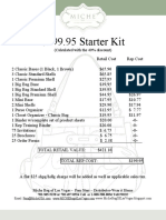 New Rep Starter Kit $199 5-2-11