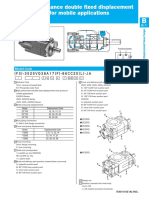 High Performance Double Fixed Displacement Vane Pumps For Mobile Applications VQ Series