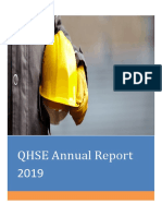 QHSE Annual Report Sample