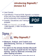 Introducing SigmaXL Version 5.3b
