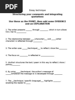 Download Essay Technique Sentence Starters by fanoir SN55786427 doc pdf