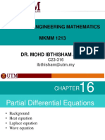 Advanced Engineering Mathematics MKMM 1213: C23-316 Ibthisham@utm - My