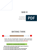 Bab Iv: Elemen Elemen Konstruksi Kayu