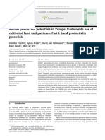 Biofuel production potentials in Europe