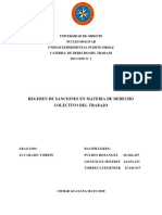 Regimen de Sanciones en Materia de Derecho Colectivo Del Trabajo13 1143