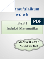 Induksi Matematika 3 AGUSTUS 1