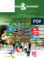 Revista "Universidad y Sociedad" - La Universidasd Ante Los ODS