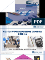 Curso Costos y Presupuestos Con S10