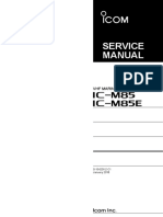 Service Manual: Im85 iM85E