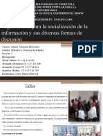 Presentación (Organización para la socialización de la información)