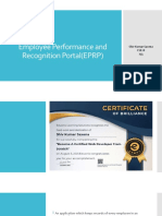 Employee Performance and Recognition Portal (EPRP) Shiv