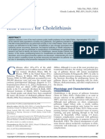 Risk Factors For Cholelithiasis: Mila Pak, PHD, Crna Glenda Lindseth, PHD, RN, Faan, Fada