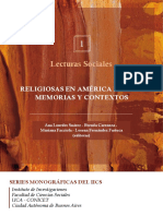 Religiosas en América Latina Memorias y Contextos