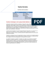 Cambios Histológicos de La Pulpa Dental Debidos A La Edad