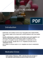 2022 MEDICATION ERROR Without Reference
