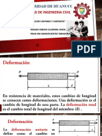 Presentación Deormacion Unitaria y Cortante1 Udh