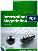 International Negotiations - Mark Powell