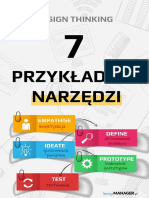 7 Przykładów Narzędzi Design Thinking