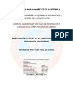 Proyecto de Investigación Web 2.0