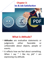 Attitudes & Job Satisfaction