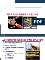 UTP and Fiber Cabling Infrastructure Guide