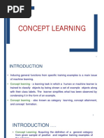 Concept Learning