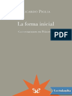 La Forma Inicial - Ricardo Piglia