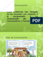 1 - Presentación Enfoque, Fascículo y Taller Comunicación